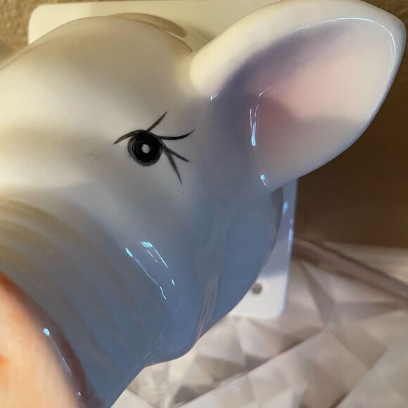 Vintage Hand Painted Pig Wall Mount Taiwan - Picture 11 of 16